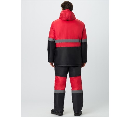 Костюм зимний Мегрес-2 СОП (тк.OxLine,90) п/к, красный/черный Костюм зимний Мегрес-2 СОП (тк.OxLine,90) п/к, красный/черный