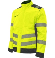 Куртка сигнальная Brodeks KS225, цвет жёлтый, чёрный