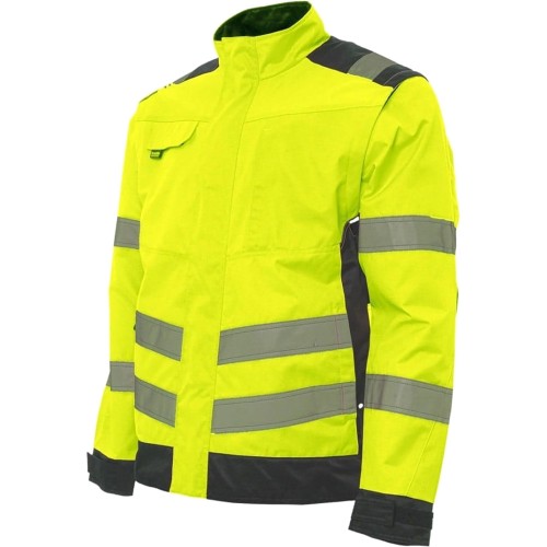 Куртка сигнальная Brodeks KS225, цвет жёлтый, чёрный Куртка сигнальная Brodeks KS225, цвет жёлтый, чёрный