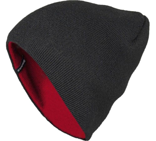 Шапка Brodeks Light Bicolor, цвет красный, чёрный Шапка Brodeks Light Bicolor, цвет красный, чёрный