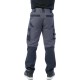 Брюки летние мужские Brodeks KS302, цвет серый, чёрный