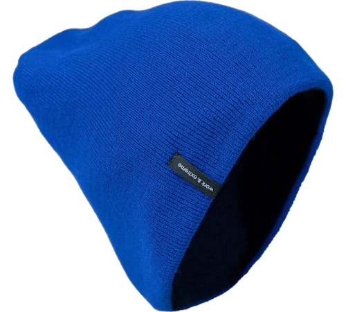 Шапка Brodeks Light Bicolor, цвет тёмно-синий, синий Шапка Brodeks Light Bicolor, цвет тёмно-синий, синий