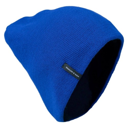 Шапка Brodeks Light Bicolor, цвет тёмно-синий, синий Шапка Brodeks Light Bicolor, цвет тёмно-синий, синий