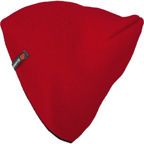 Шапка Brodeks Light Bicolor, цвет красный, чёрный Шапка Brodeks Light Bicolor, цвет красный, чёрный