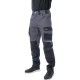 Брюки летние мужские Brodeks KS302, цвет серый, чёрный