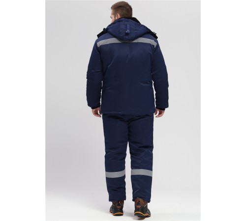 Костюм зимний Мастер NEW (тк.Смесовая,210) п/к, т.синий КОС 940 Костюм зимний Мастер NEW (тк.Смесовая,210) п/к, т.синий КОС 940