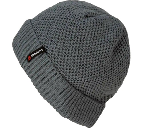 Шапка Brodeks fleece warming, цвет серый Шапка Brodeks fleece warming, цвет серый