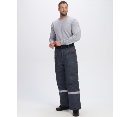Костюм зимний Флофт-1 IMP (тк.Смесовая,240) брюки, т.серый/св.серый Костюм зимний Флофт-1 IMP (тк.Смесовая,240) брюки, т.серый/св.серый