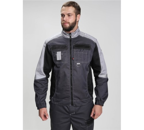 Костюм Вектрон-1 (тк.Смесовая,240) брюки, т.серый/св.серый/черный Костюм Вектрон-1 (тк.Смесовая,240) брюки, т.серый/св.серый/черный