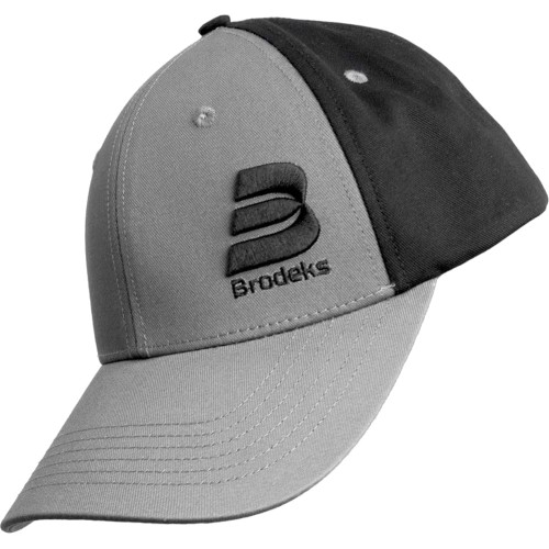 Бейсболка Brodeks KM130, цвет серый, чёрный Бейсболка Brodeks KM130, цвет серый, чёрный