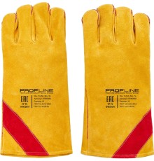 Перчатки (краги) спилковые утепленные PROFLINE LEADER Termo Winter