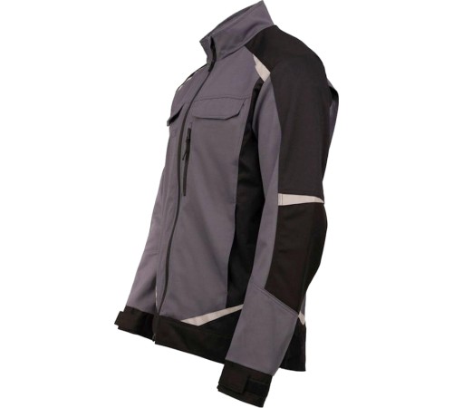 Куртка летняя мужская Brodeks KS202-C, 100% ХБ, цвет графит серый, чёрный Куртка летняя мужская Brodeks KS202-C, 100% ХБ, цвет графит серый, чёрный