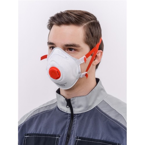 Респиратор чашеобразный DSK PRO 5512 НК с клапаном, FFP3 (10 шт) Респиратор чашеобразный DSK PRO 5512 НК с клапаном, FFP3 (10 шт)