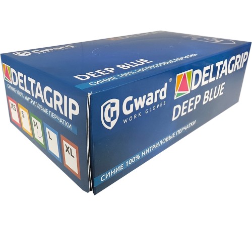 DELTAGRIP Total Black Перчатки нитриловые неопудренные черного цвета DELTAGRIP Total Black Перчатки нитриловые неопудренные черного цвета