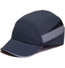 Каскетка защитная РОСОМЗ™ RZ BIOT CAP, темно-серый 92210