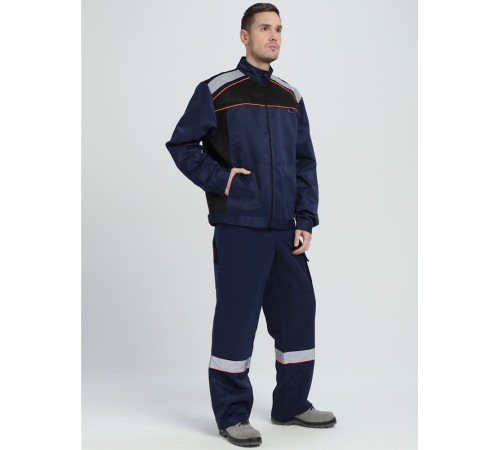 Костюм Практичный-2 СОП CH (тк.Смесовая,210) п/к, т.синий/черный Костюм Практичный-2 СОП CH (тк.Смесовая,210) п/к, т.синий/черный