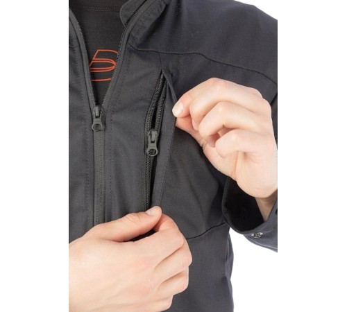 Куртка летняя мужская Brodeks KS 234, цвет чёрный Куртка летняя мужская Brodeks KS 234, цвет чёрный