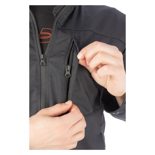 Куртка летняя мужская Brodeks KS 234, цвет чёрный Куртка летняя мужская Brodeks KS 234, цвет чёрный
