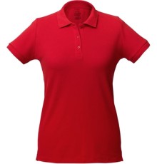 Рубашка поло женская Virma Lady, красный
