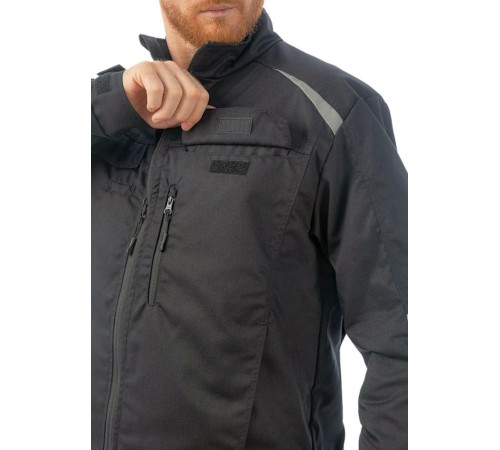 Куртка летняя мужская Brodeks KS202, цвет чёрный Куртка летняя мужская Brodeks KS202, цвет чёрный