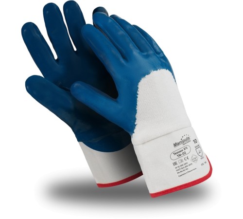 Перчатки Manipula Specialist® Техник КЧ (джерси+нитрил), TN-02/MG-225 Перчатки Manipula Specialist® Техник КЧ (джерси+нитрил), TN-02/MG-225