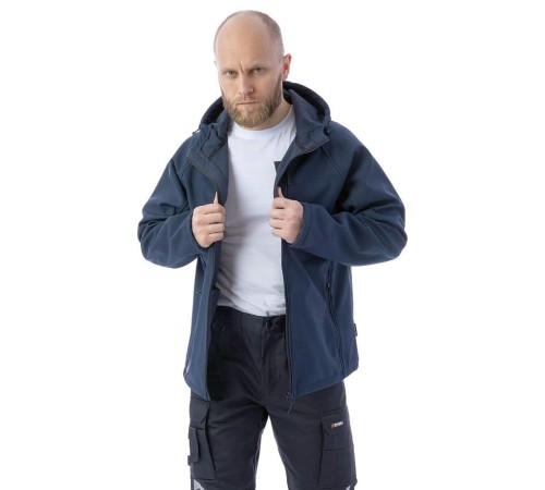 Куртка софтшелл Brodeks KS232, цвет синий Куртка софтшелл Brodeks KS232, цвет синий