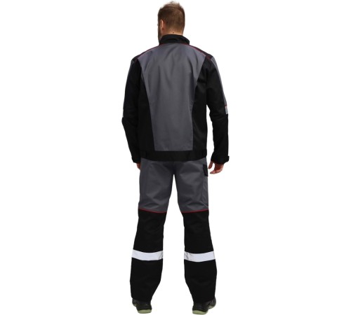 Костюм Сервис NEW (тк.Смесовая,240) п/к, серый/черный Костюм Сервис NEW (тк.Смесовая,240) п/к, серый/черный