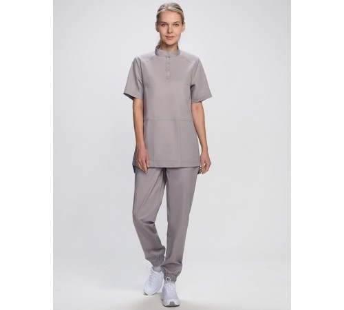 Костюм женский MedLine® Ева (тк.Смесовая,145), св.серый Костюм женский MedLine® Ева (тк.Смесовая,145), св.серый
