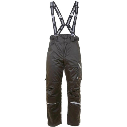 Брюки зимние мужские Brodeks KW304, цвет чёрный Брюки зимние мужские Brodeks KW304, цвет чёрный