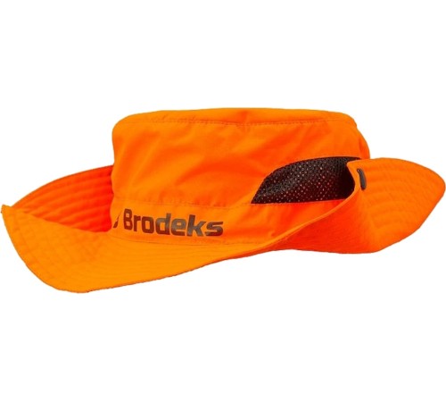 Панама Brodeks KM121, цвет оранжевый Панама Brodeks KM121, цвет оранжевый