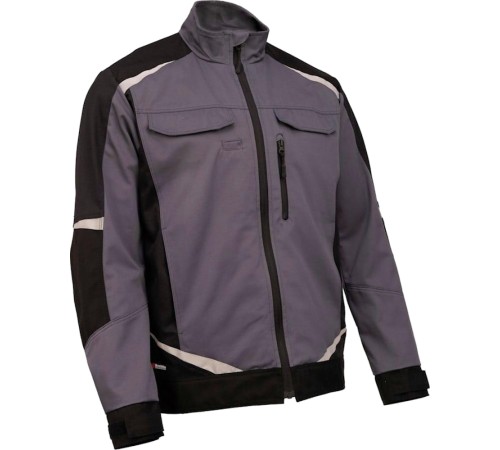 Куртка летняя мужская Brodeks KS202-C, 100% ХБ, цвет графит серый, чёрный Куртка летняя мужская Brodeks KS202-C, 100% ХБ, цвет графит серый, чёрный