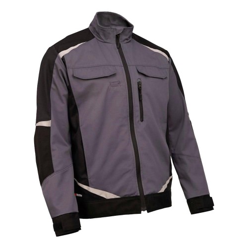Куртка летняя мужская Brodeks KS202-C, 100% ХБ, цвет графит серый, чёрный Куртка летняя мужская Brodeks KS202-C, 100% ХБ, цвет графит серый, чёрный