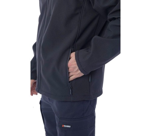 Куртка софтшелл Brodeks KS232, цвет чёрный Куртка софтшелл Brodeks KS232, цвет чёрный