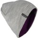 Шапка Brodeks Light Bicolor, цвет фиолетовый, серый