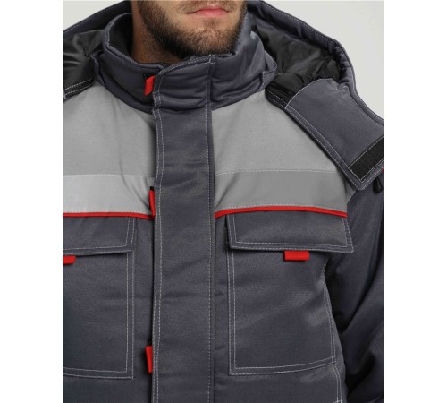 Костюм зимний Флофт-2 NEW (тк.Смесовая,210) п/к, т.серый/св.серый Костюм зимний Флофт-2 NEW (тк.Смесовая,210) п/к, т.серый/св.серый
