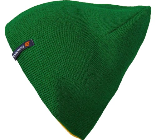 Шапка Brodeks Light Bicolor, цвет зёленый, жёлтый Шапка Brodeks Light Bicolor, цвет зёленый, жёлтый