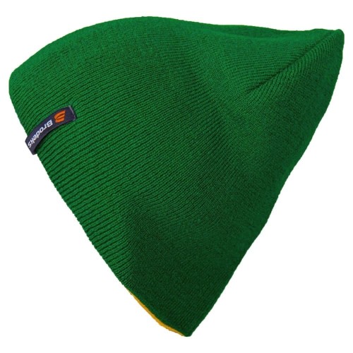 Шапка Brodeks Light Bicolor, цвет зёленый, жёлтый Шапка Brodeks Light Bicolor, цвет зёленый, жёлтый