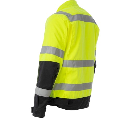 Куртка сигнальная Brodeks KS218, цвет жёлтый, чёрный Куртка сигнальная Brodeks KS218, цвет жёлтый, чёрный