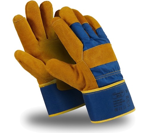 Перчатки Manipula Specialist® Сталкер Про (спилок/ткань+интерлок), SPL-72/MG-292