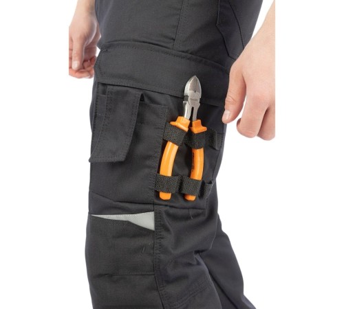 Брюки летние мужские Brodeks KS302, цвет чёрный Брюки летние мужские Brodeks KS302, цвет чёрный