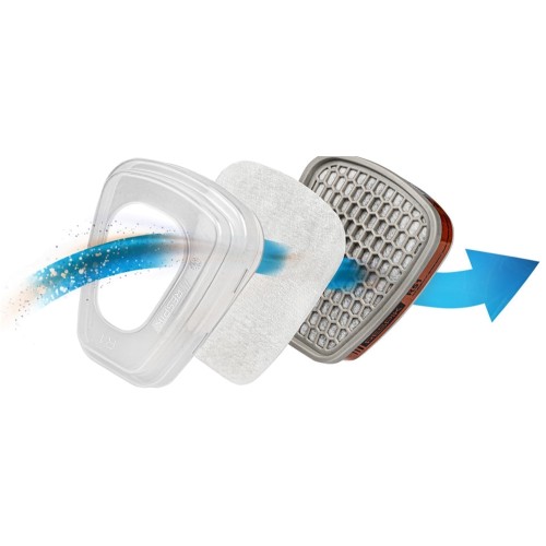 Фильтр противоаэрозольный RESPIK® R11 P1 R (2 шт)