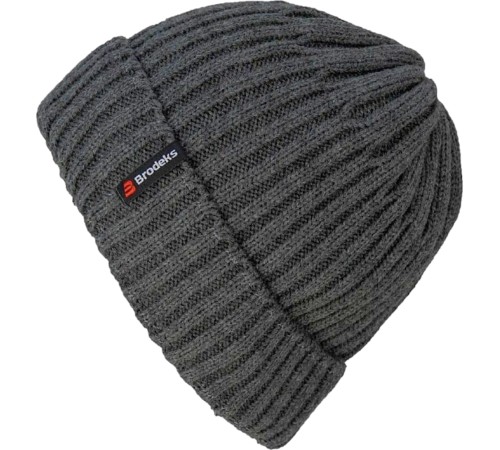 Шапка Brodeks fleece lining, цвет тёмно-серый Шапка Brodeks fleece lining, цвет тёмно-серый