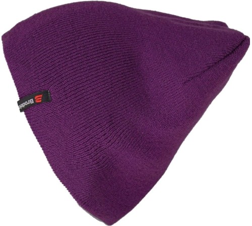 Шапка Brodeks Light Bicolor, цвет фиолетовый, серый Шапка Brodeks Light Bicolor, цвет фиолетовый, серый