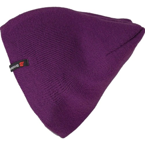 Шапка Brodeks Light Bicolor, цвет фиолетовый, серый Шапка Brodeks Light Bicolor, цвет фиолетовый, серый