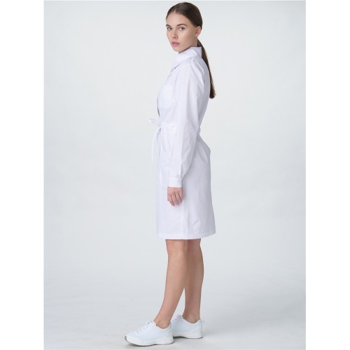 Халат женский Сансара-001 (тк.Смесовая,160) MedLine, белый