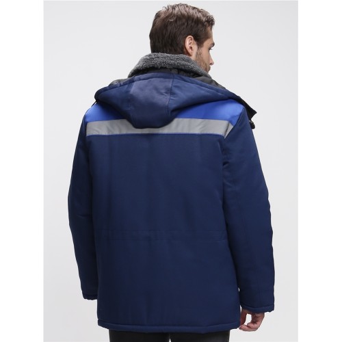 87487782 Куртка зимняя Бригада NEW (тк.Смесовая,210), т.синий/васильковый 87487782 Куртка зимняя Бригада NEW (тк.Смесовая,210), т.синий/васильковый