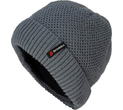 Шапка Brodeks fleece warming, цвет серый Шапка Brodeks fleece warming, цвет серый