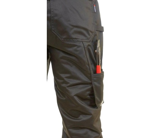 Брюки зимние мужские Brodeks KW304, цвет чёрный Брюки зимние мужские Brodeks KW304, цвет чёрный