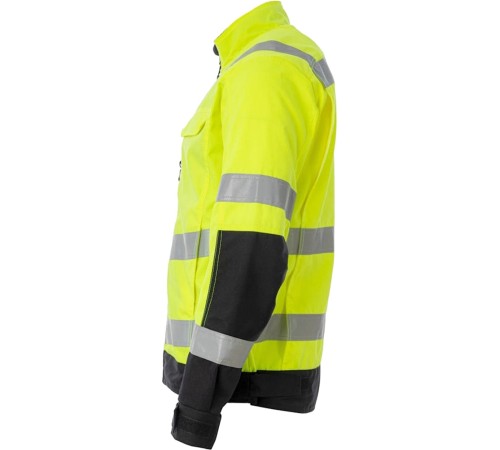 Куртка сигнальная Brodeks KS218, цвет жёлтый, чёрный Куртка сигнальная Brodeks KS218, цвет жёлтый, чёрный