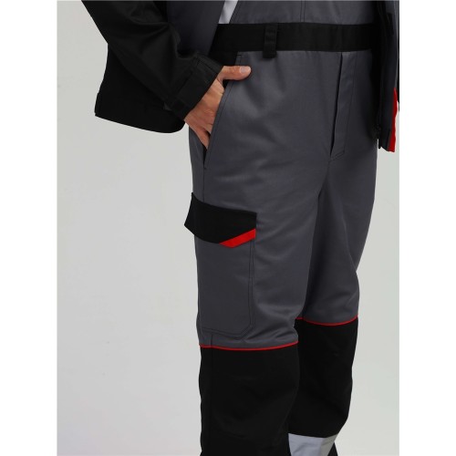 Костюм Сервис NEW (тк.Смесовая,240) п/к, серый/черный Костюм Сервис NEW (тк.Смесовая,240) п/к, серый/черный
